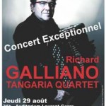 Concert d'exception le jeudi 29 août