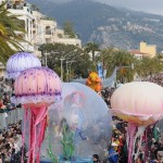 Flottement de pieuvres pour le corso 