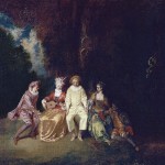 Le fameux Pierrot de Watteau (Madrid)