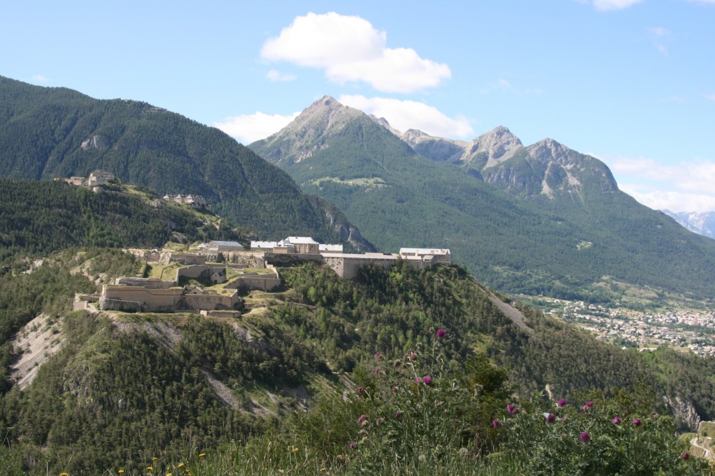 Vue sur le Fort des Têtes