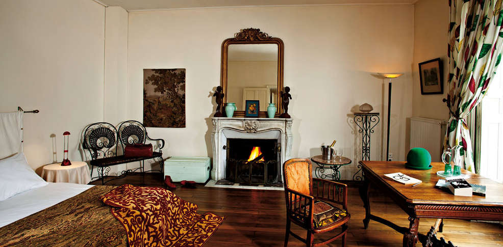 Une des chambres du manoir