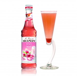 Rose Royale avec du sirop Monin