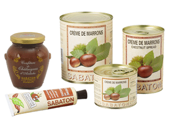 Crème de marrons et confiture de châtaignes AOP Ardèche par Sabaton