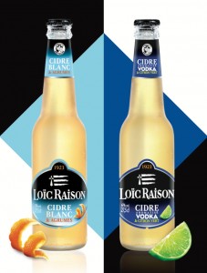 2 nouveautés de Loïc Raison dont le cidre aromatisé vodka citron