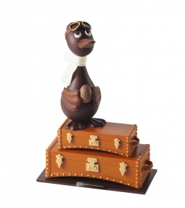 L'oie sur valise Moynat de La Maison du Chocolat