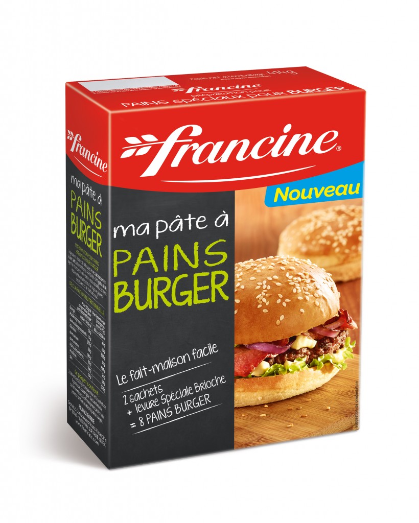 La pâte à burgers Francine