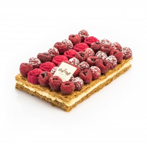 Bouton de Rose, le dernier millefeuille de Lenôtre