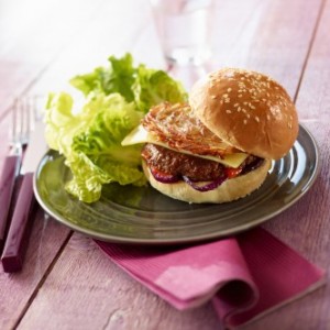 Un burger boeuf de Francine