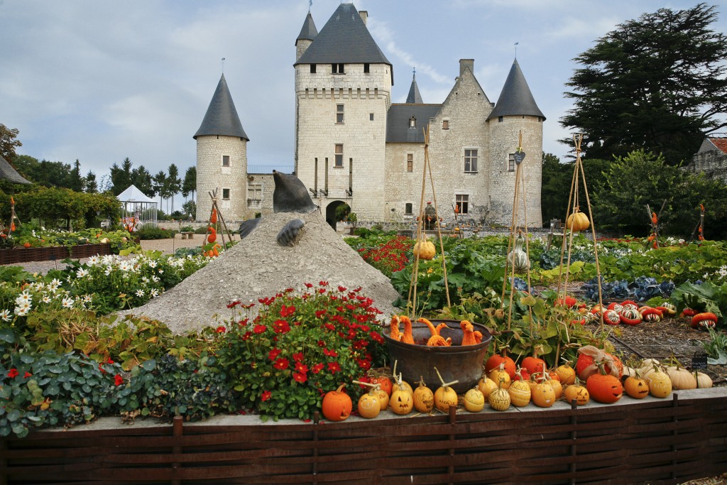 Le potager de Gargantua au château du Rivau