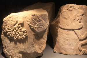 Vestiges au musée archéologique de Jublains