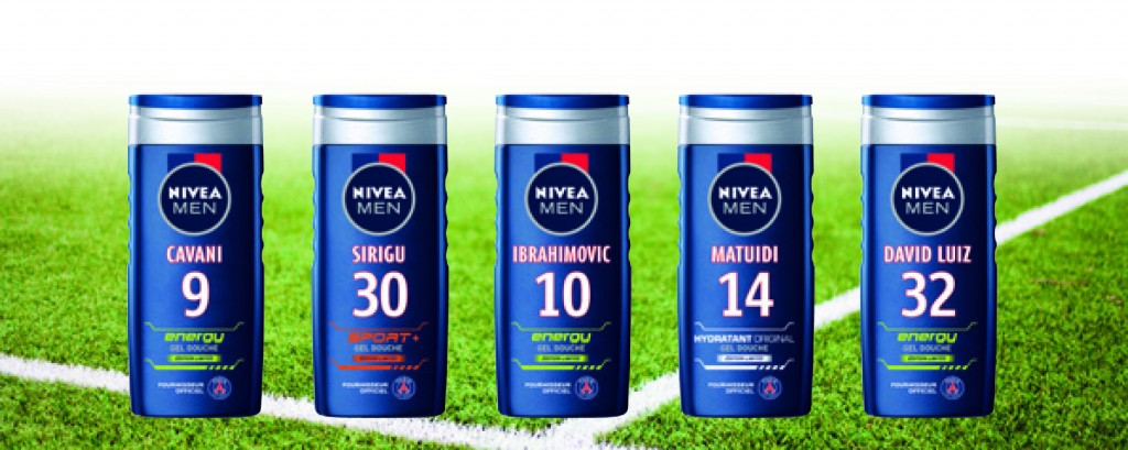 Une partie de la gamme Nivea Men