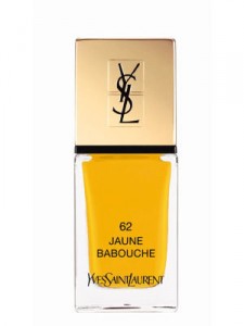 Le jaune babouche d'YSL