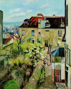 Jardin de la maison d'Utrillo d'après Utter