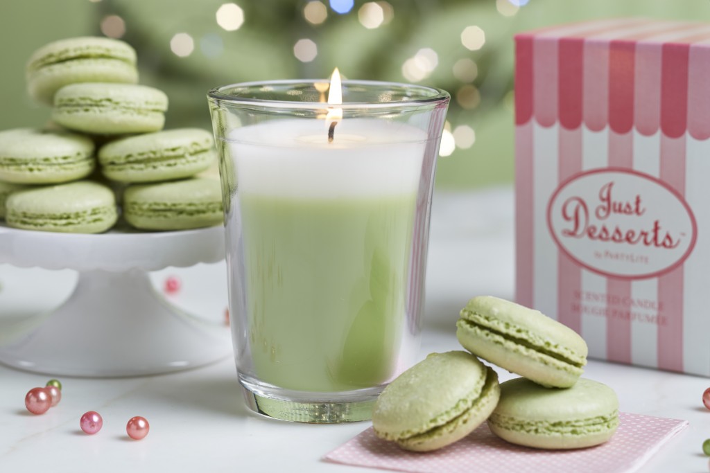 Macaron citron vert pour Partylite