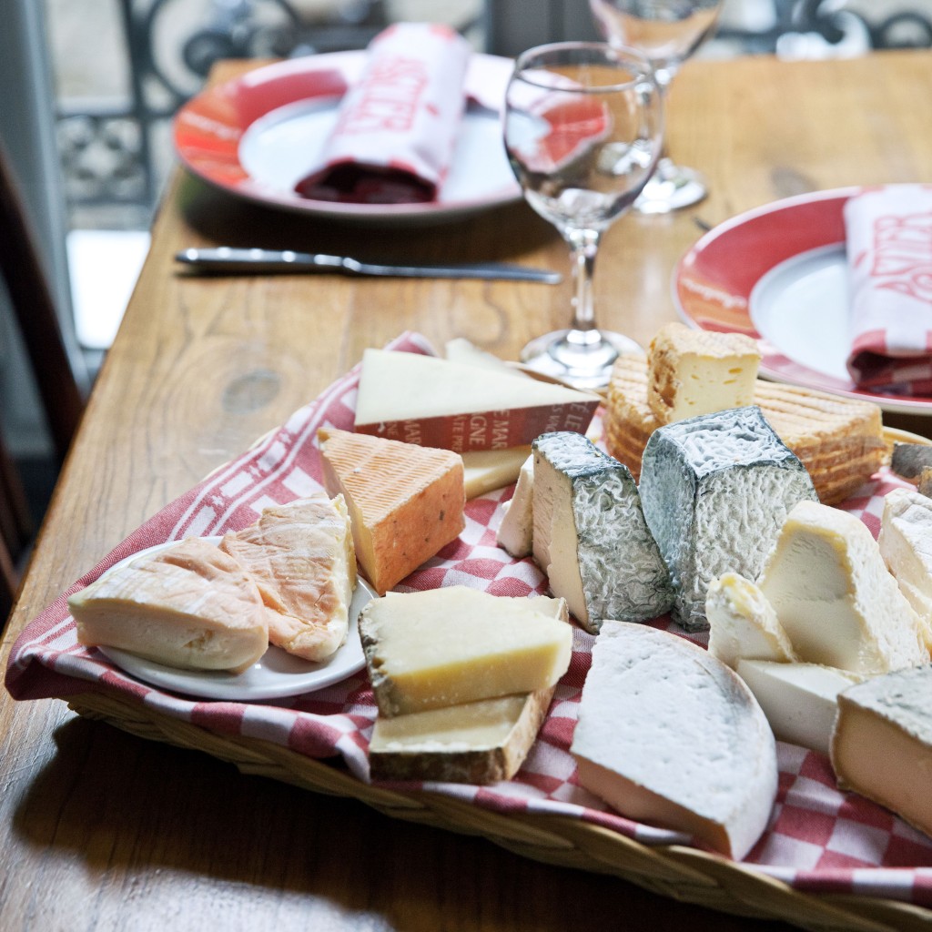 Le plateau de fromages