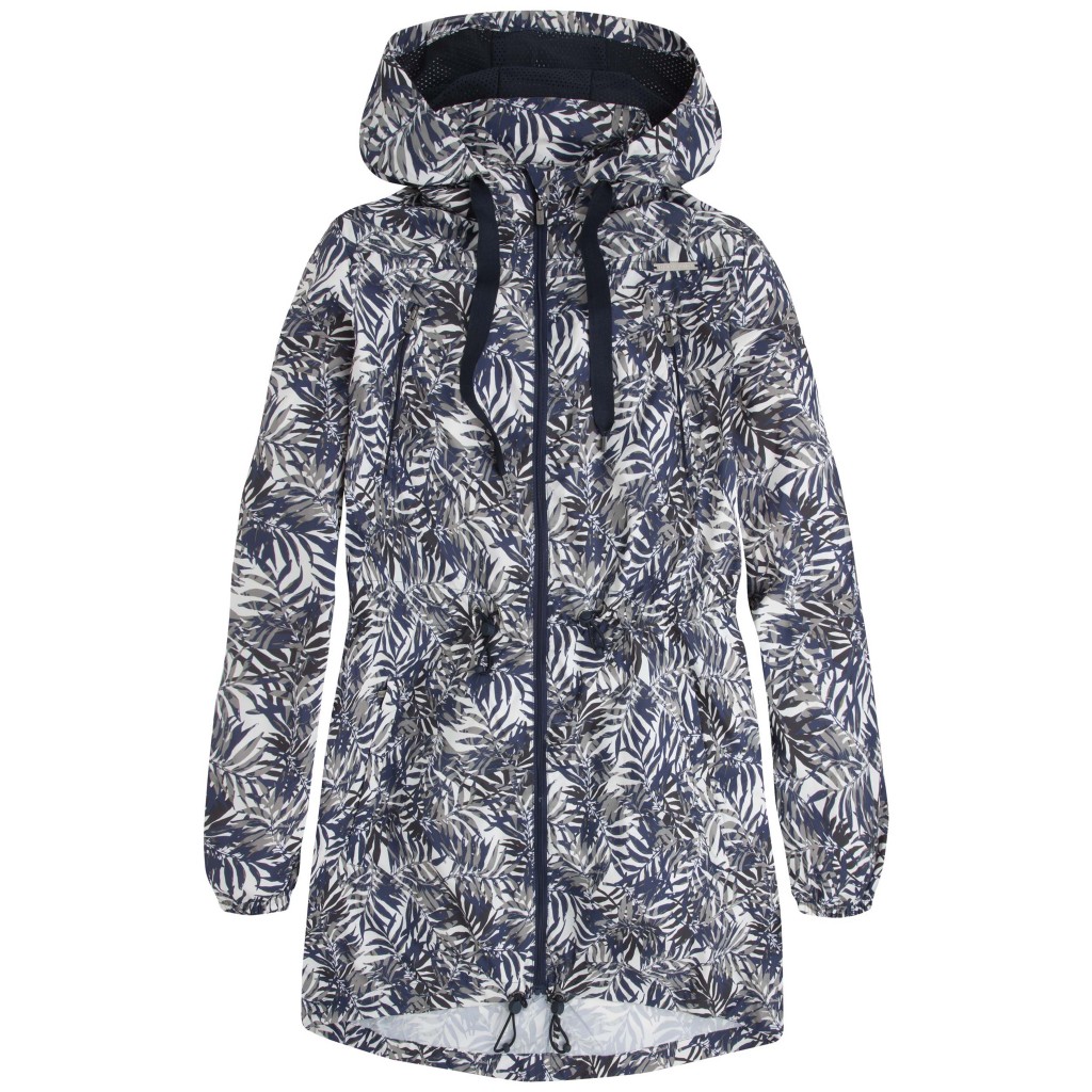 Discrètes fleurs sur la parka Pepe Jeans (130 €)