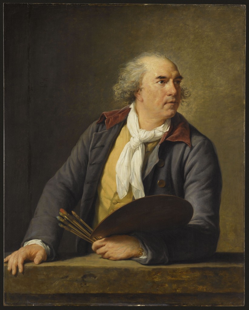 Hubert Robert par Vigée - Le Brun (musée Louvre)