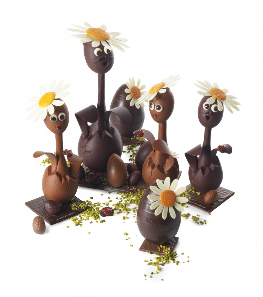 Les pâquerettes de La Maison du Chocolat