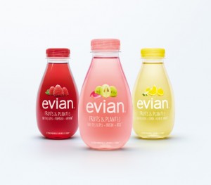 Etrange et sucré pour Evian