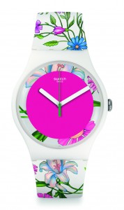 Très floral chez Swatch