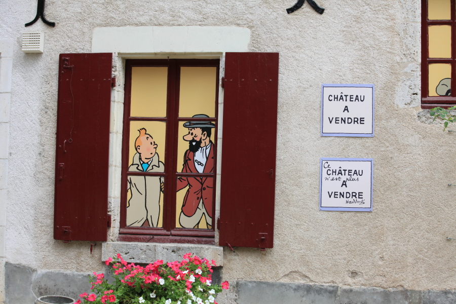 Hergé s'est inspiré de la propriété pour ses célèbres bandes dessinées et la maison du capitaine Haddock