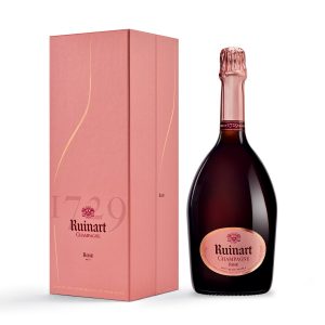 Un Ruinart Rosé pour accompagner les desserts aux fruits rouges