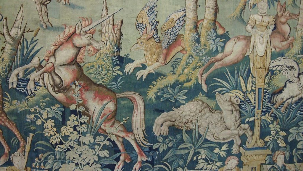  La tapisserie à la licorne ( Arnould Cobbaut)
