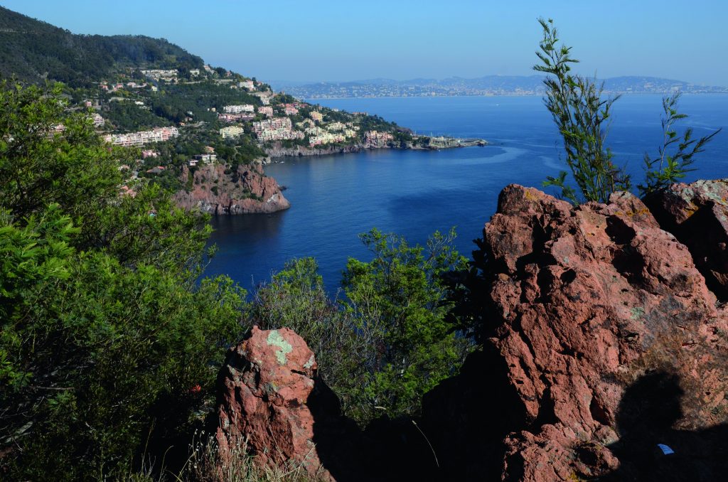 Le cap de l'Esterel