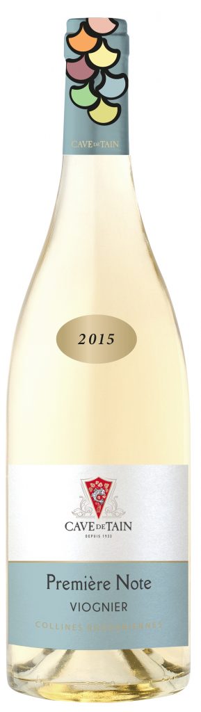 Le blanc Première Note Viognier de la 'Cave de Tain' l'Hermitage