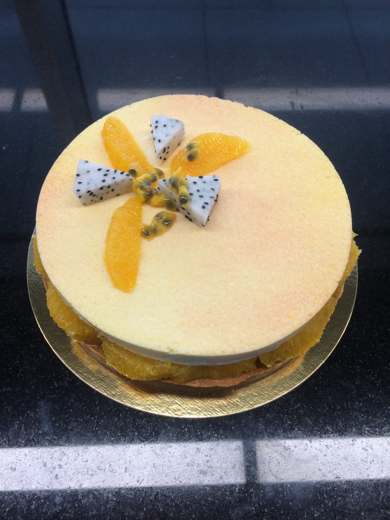 Ma tarte aux noisettes et au yuzu