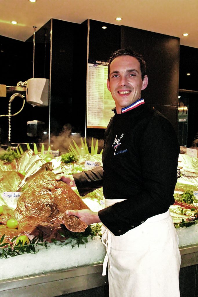 Arnaud Vanhamme, MOF poissonnier, ambassadeur des poissons norvégiens